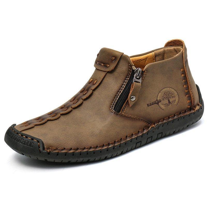 Men's Hand-Stitched Style Casual Boots