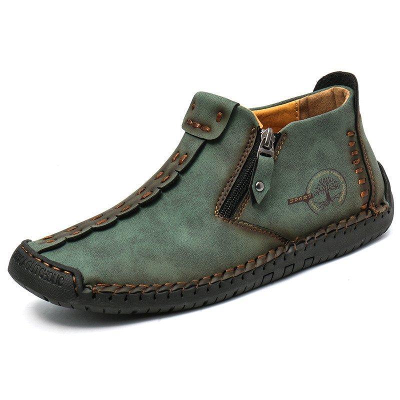 Men's Hand-Stitched Style Casual Boots