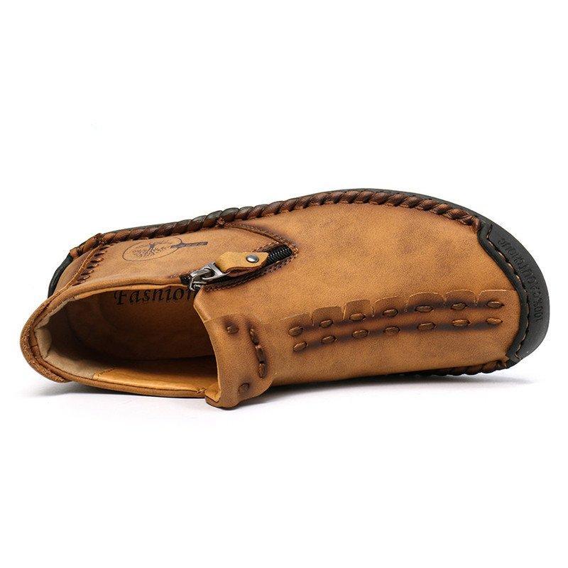 Men's Hand-Stitched Style Casual Boots