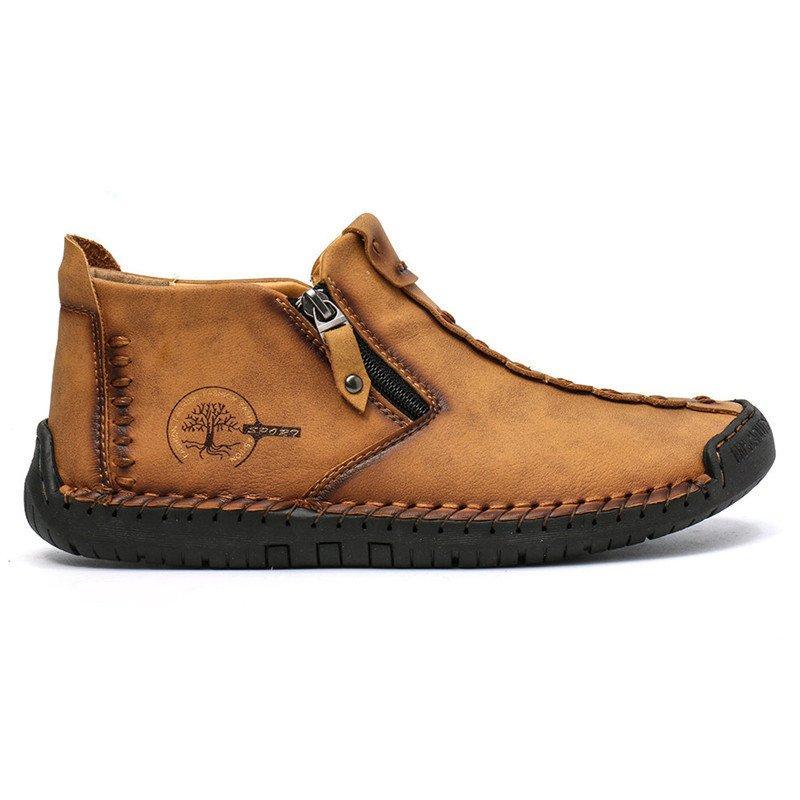 Men's Hand-Stitched Style Casual Boots