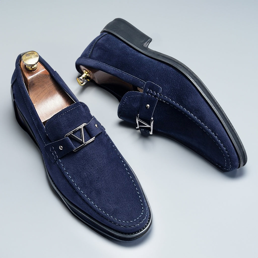 Men's Buckle Detail Loafers
