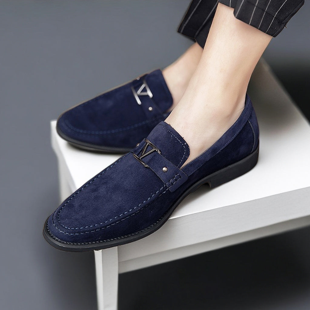Men's Buckle Detail Loafers