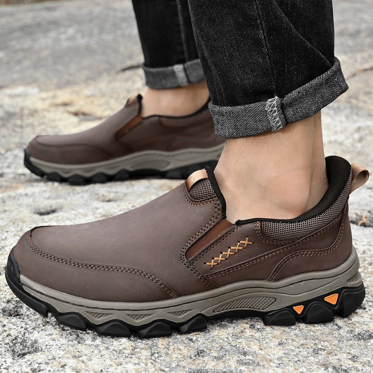 Men's Orthopedic Slip-On Walking Shoes