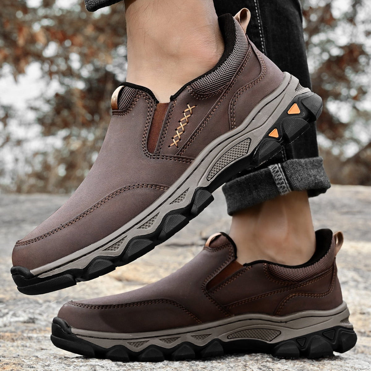 Men's Orthopedic Slip-On Walking Shoes