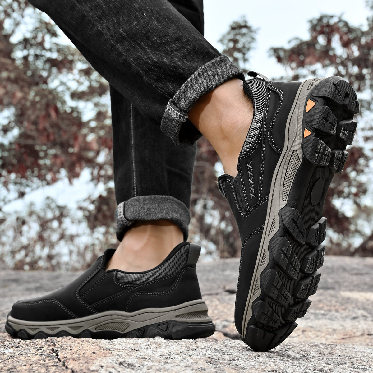 Men's Orthopedic Slip-On Walking Shoes