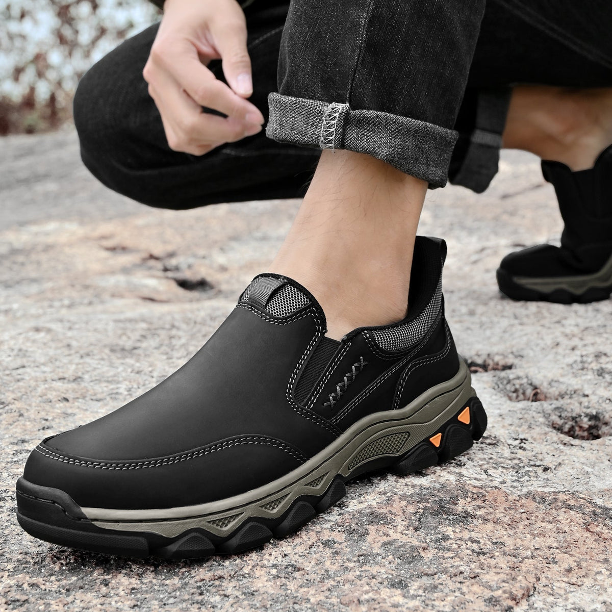 Men's Orthopedic Slip-On Walking Shoes