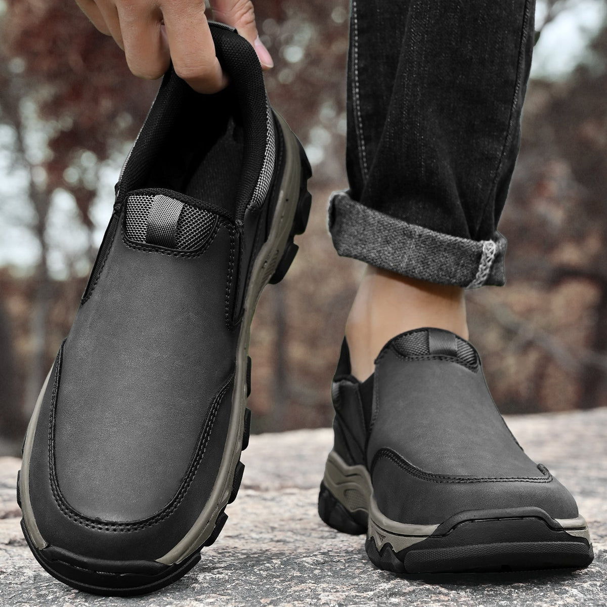 Men's Orthopedic Slip-On Walking Shoes