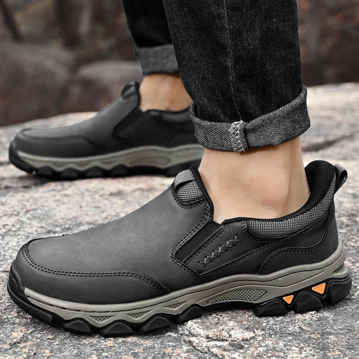 Men's Orthopedic Slip-On Walking Shoes