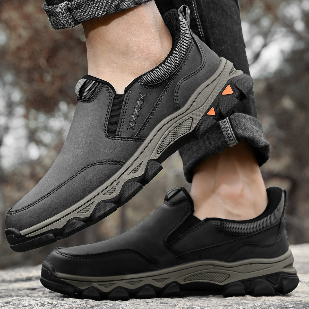 Men's Orthopedic Slip-On Walking Shoes