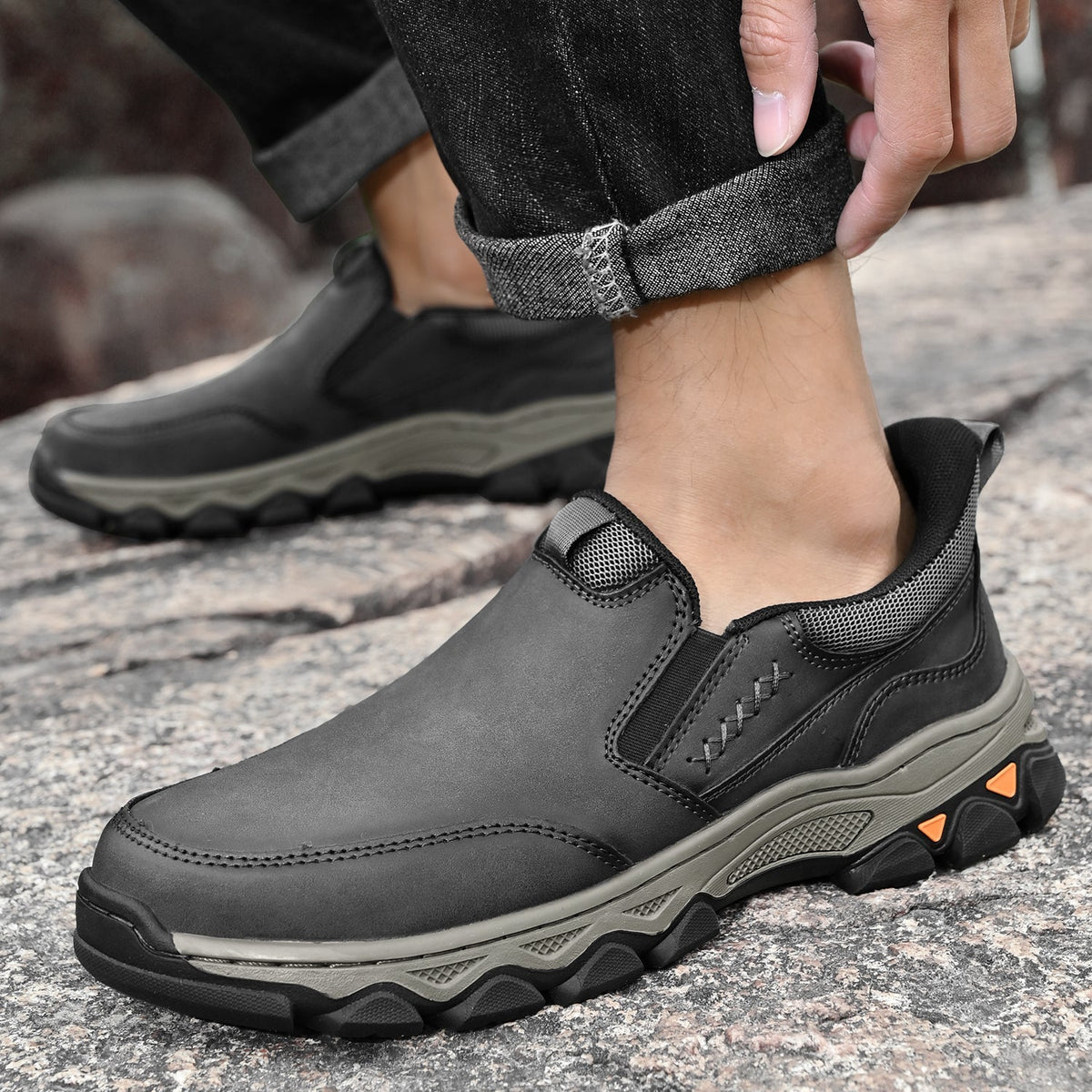 Men's Orthopedic Slip-On Walking Shoes