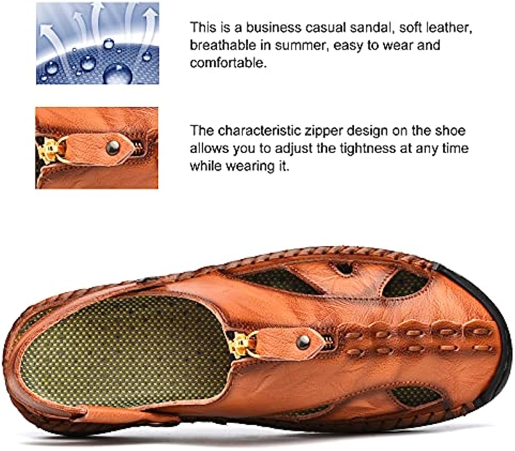 Men's Closed Toe Beach Sandals
