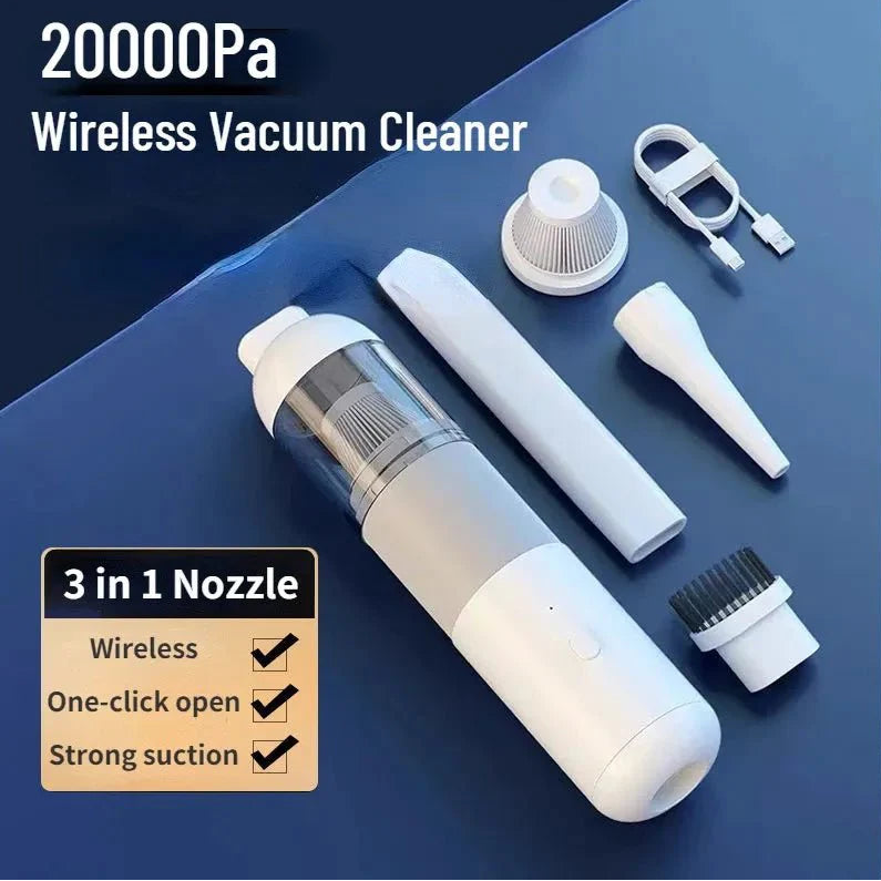 Mini Car Vacuum Cleaner – Portable Handheld Auto Vacuum