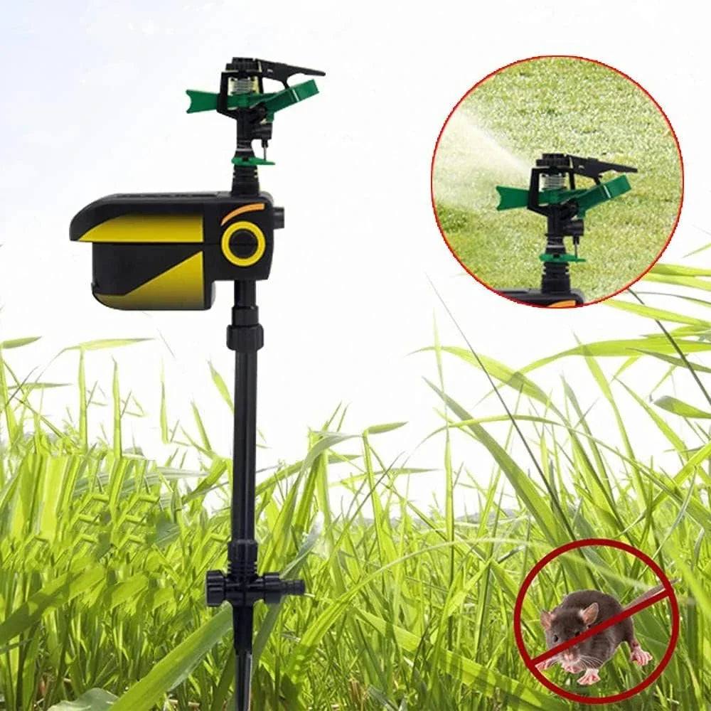 Motion-Activated Garden Animal Deterrent Sprinkler