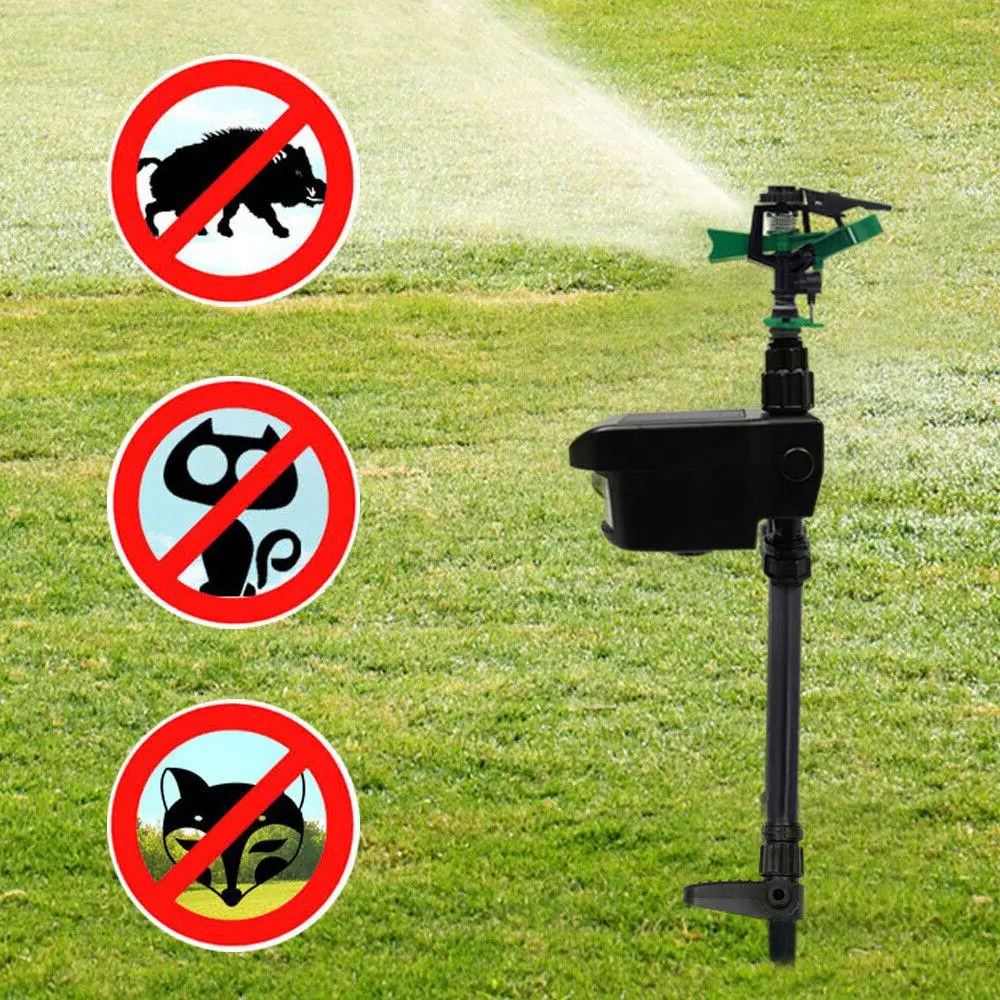 Motion-Activated Garden Animal Deterrent Sprinkler