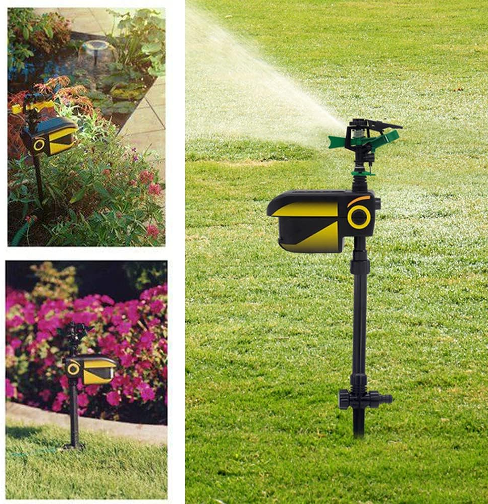 Motion-Activated Garden Animal Deterrent Sprinkler