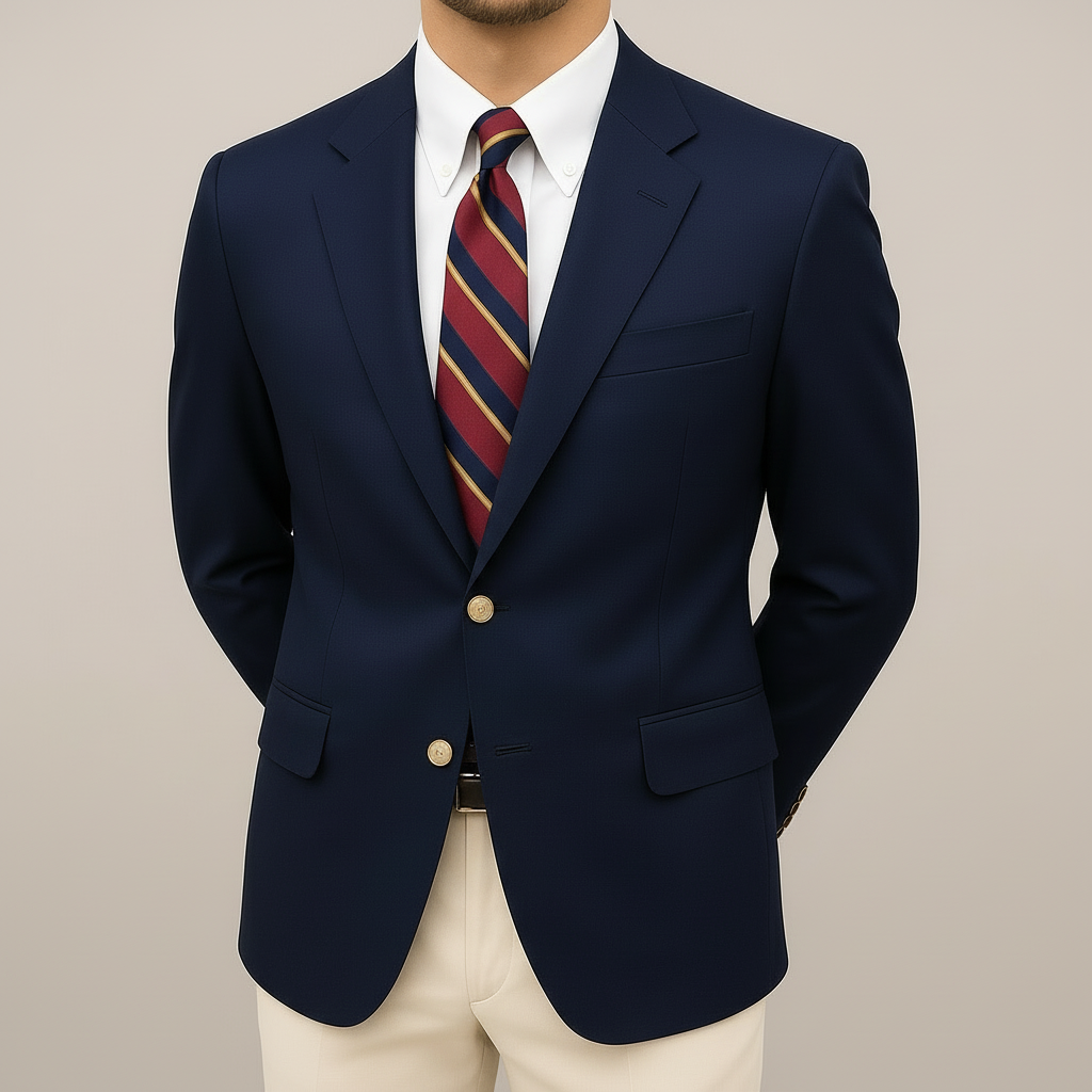 Men's Tailored Blazer Jacket