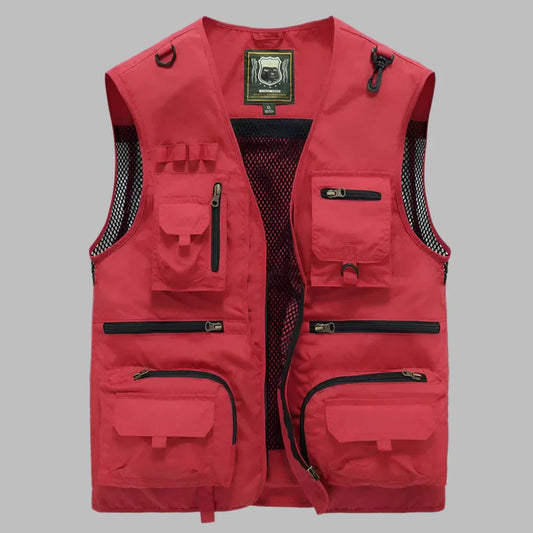 Men’s Lightweight Multi-Pocket Utility Vest
