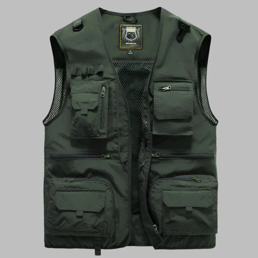 Men’s Lightweight Multi-Pocket Utility Vest