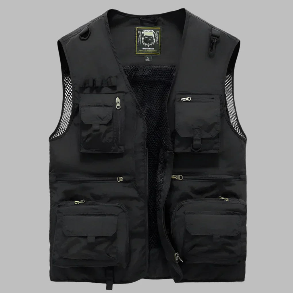 Men’s Lightweight Multi-Pocket Utility Vest