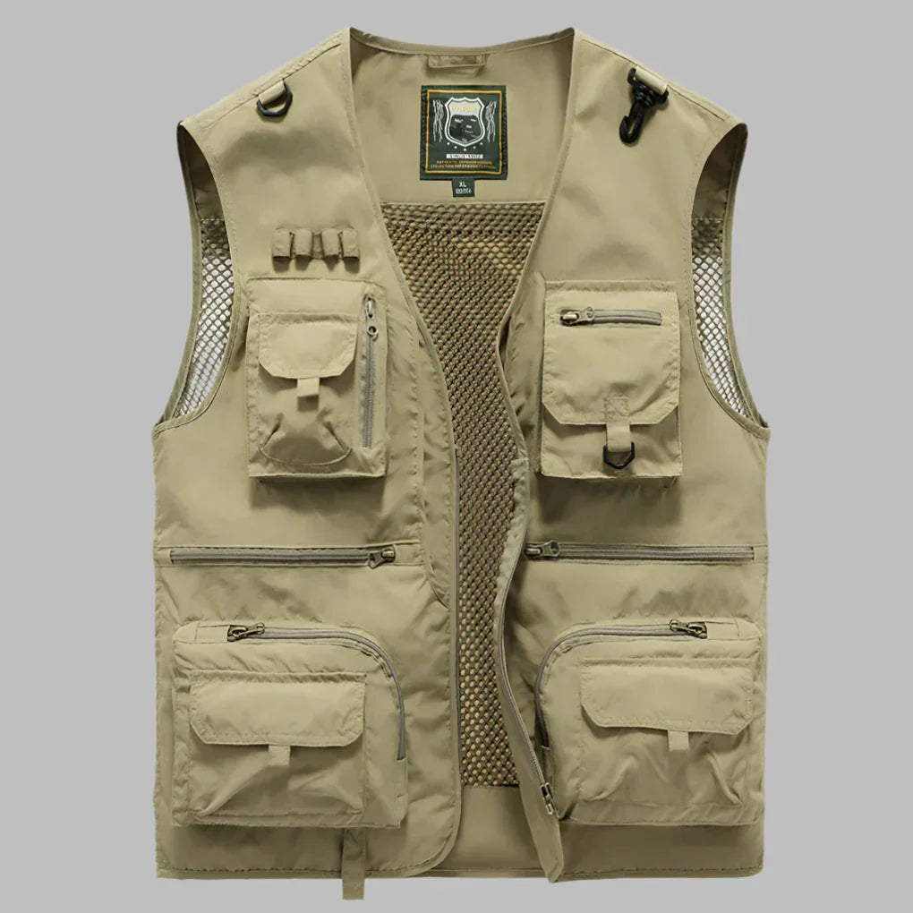 Men’s Lightweight Multi-Pocket Utility Vest
