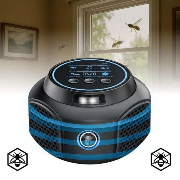Ultrasonic Wasp and Hornet Repellent Plug-In