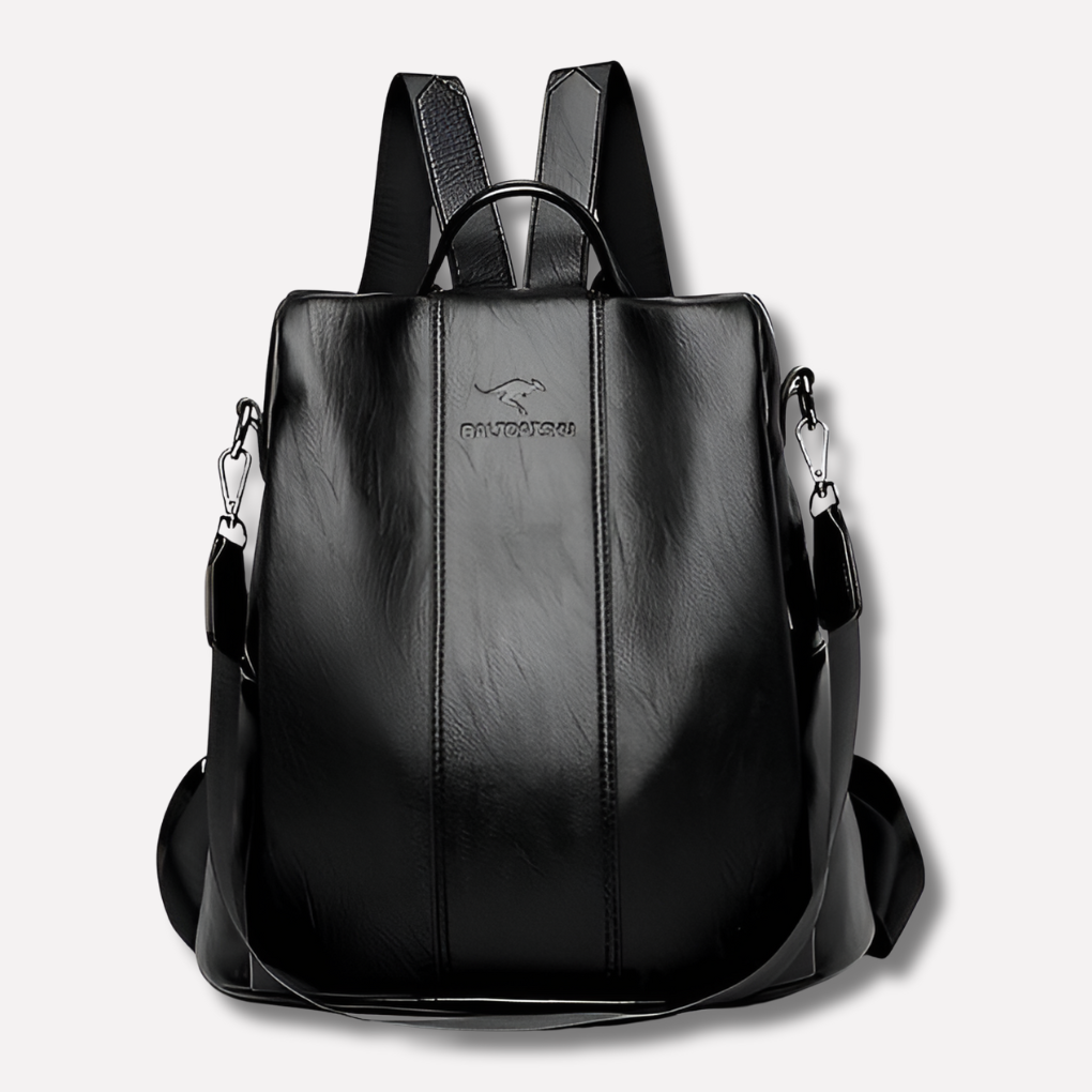 Women’s Convertible PU Leather Backpack