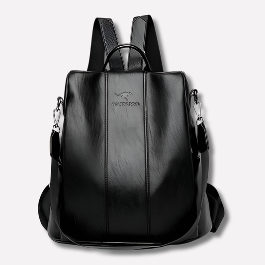 Women’s Convertible PU Leather Backpack