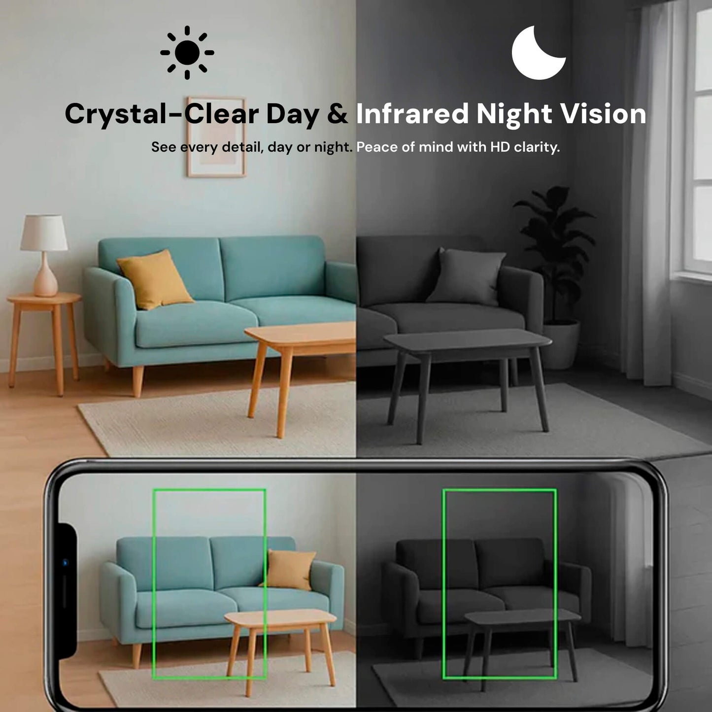 1080P WiFi Mini Indoor Security Camera