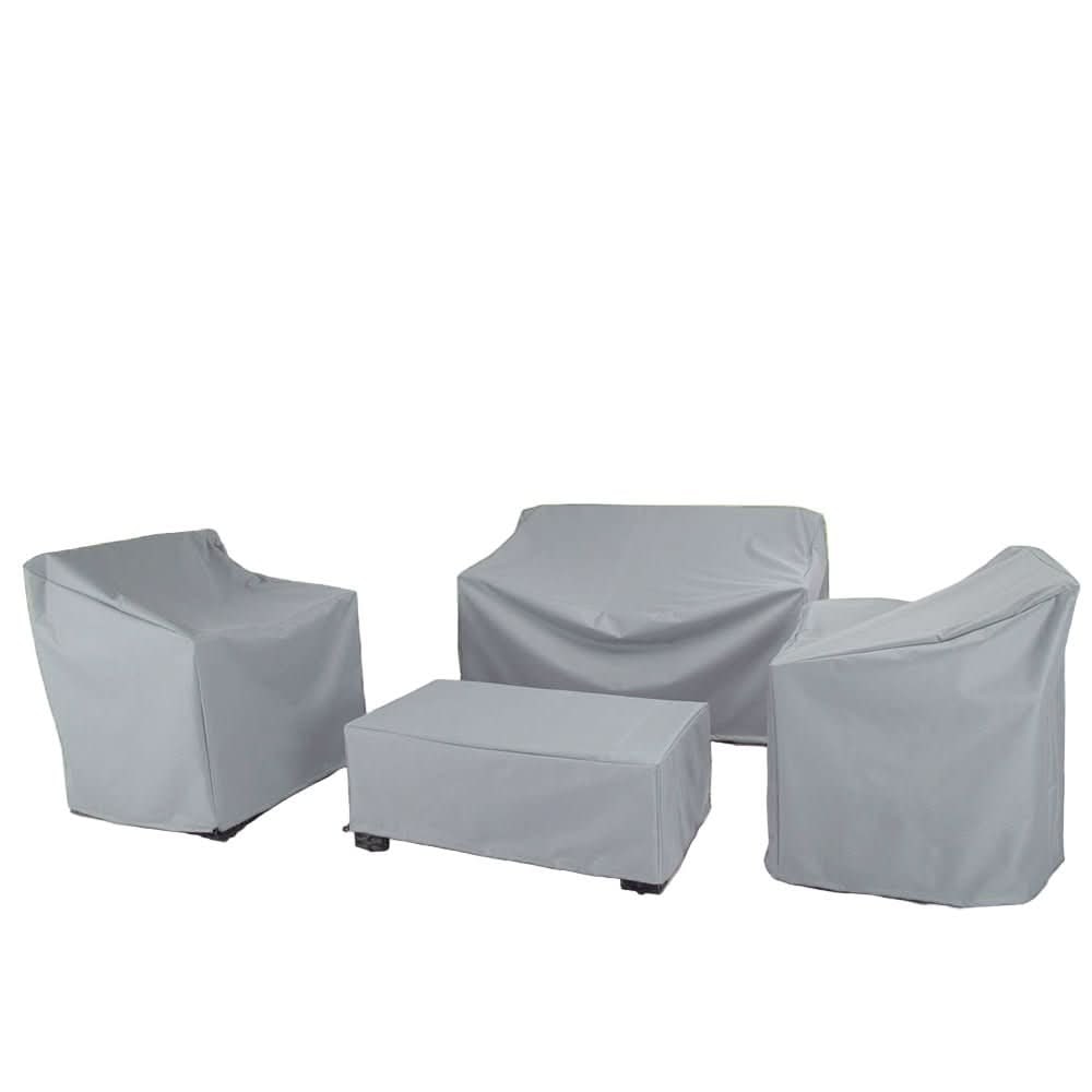 Weather-Resistant Outdoor Furniture Cover with Drawstring