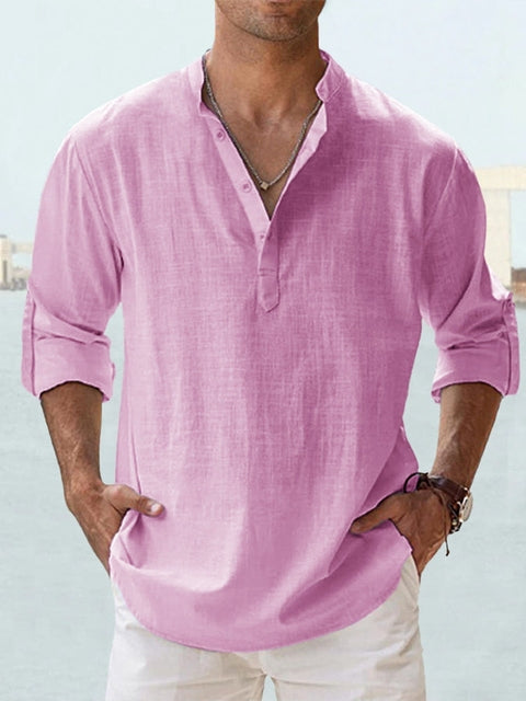 Men’s Casual Button-Up Shirt