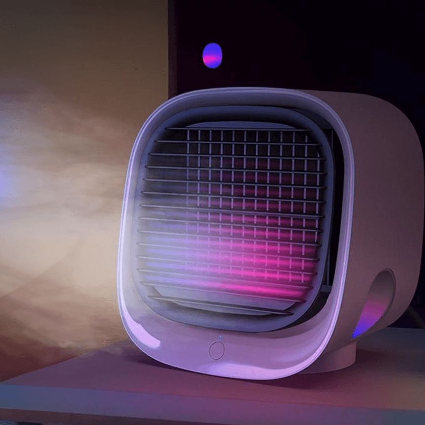 Portable USB Car Air Conditioner - Mini Personal Space Cooling Fan