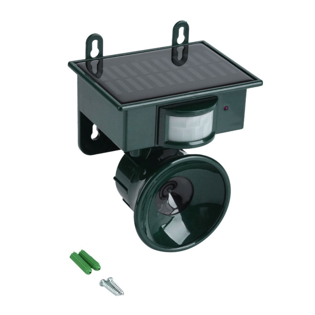 Solar Bird Repeller PIR Motion Sensor - Waterproof Pigeon Deterrent