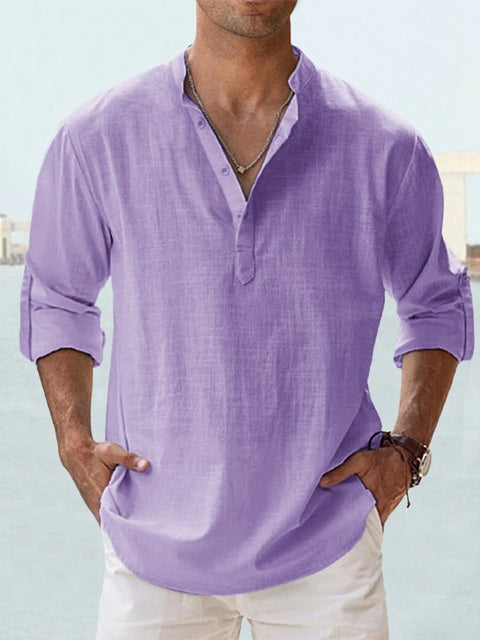 Men’s Casual Button-Up Shirt