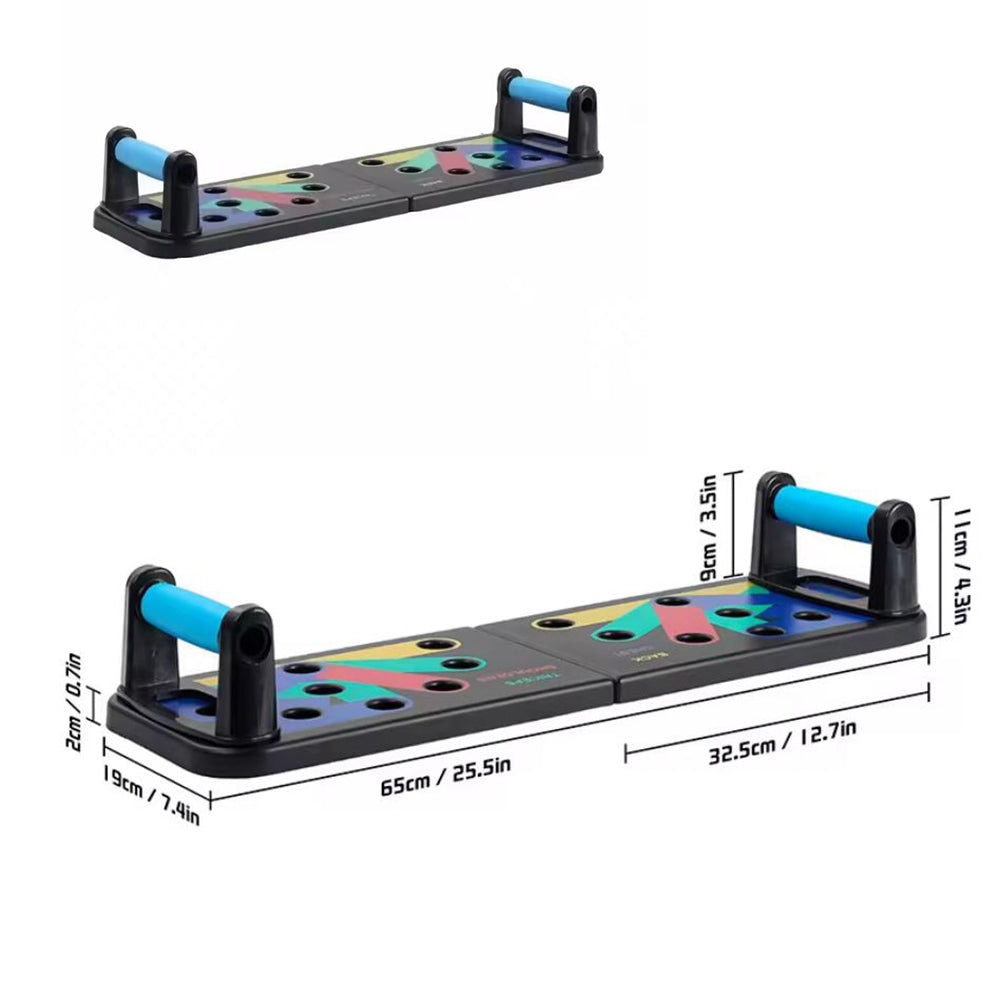 20-in-1 Push Up Board - Foldable Home Fitness Strength Trainer