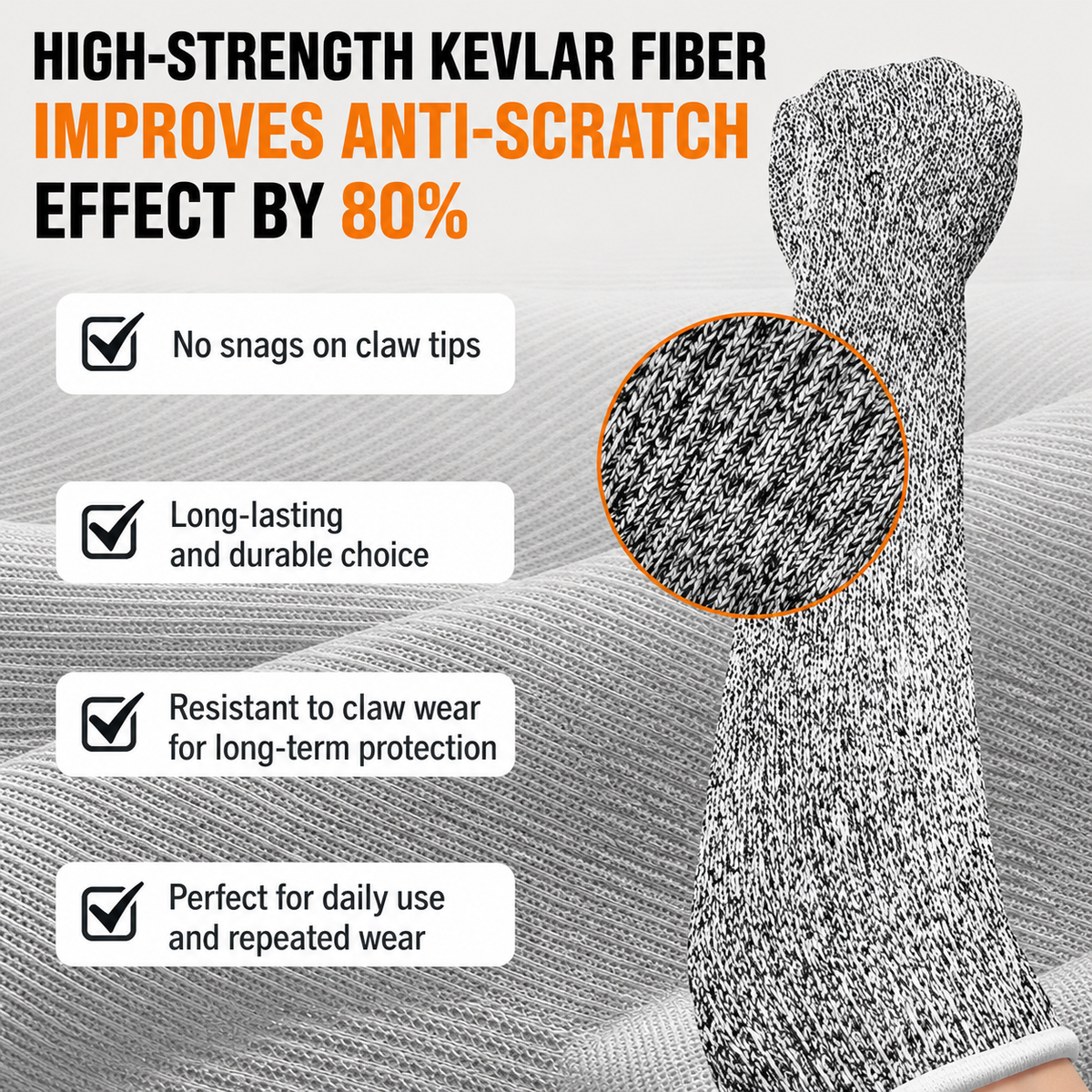 15.75-Inch Long Pet Handling Gloves