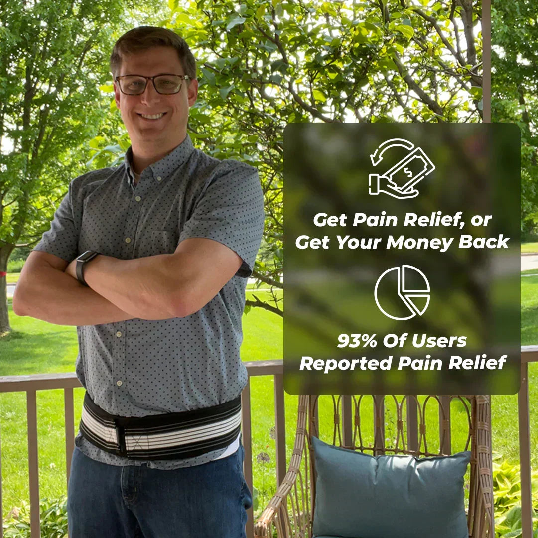 Lower Back & Hip Support Compression Belt