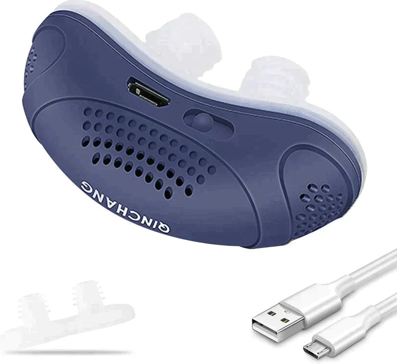 Compact Micro CPAP Travel Device for Snoring Relief & Better Sleep