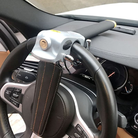 Heavy Duty Car Steering Wheel Lock - Anti Theft Security Device