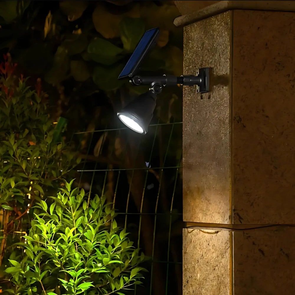 Solar Garden Spotlights in 2, 4 or 10 Packs