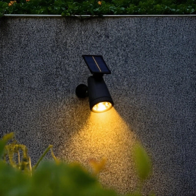 Solar Garden Spotlights in 2, 4 or 10 Packs