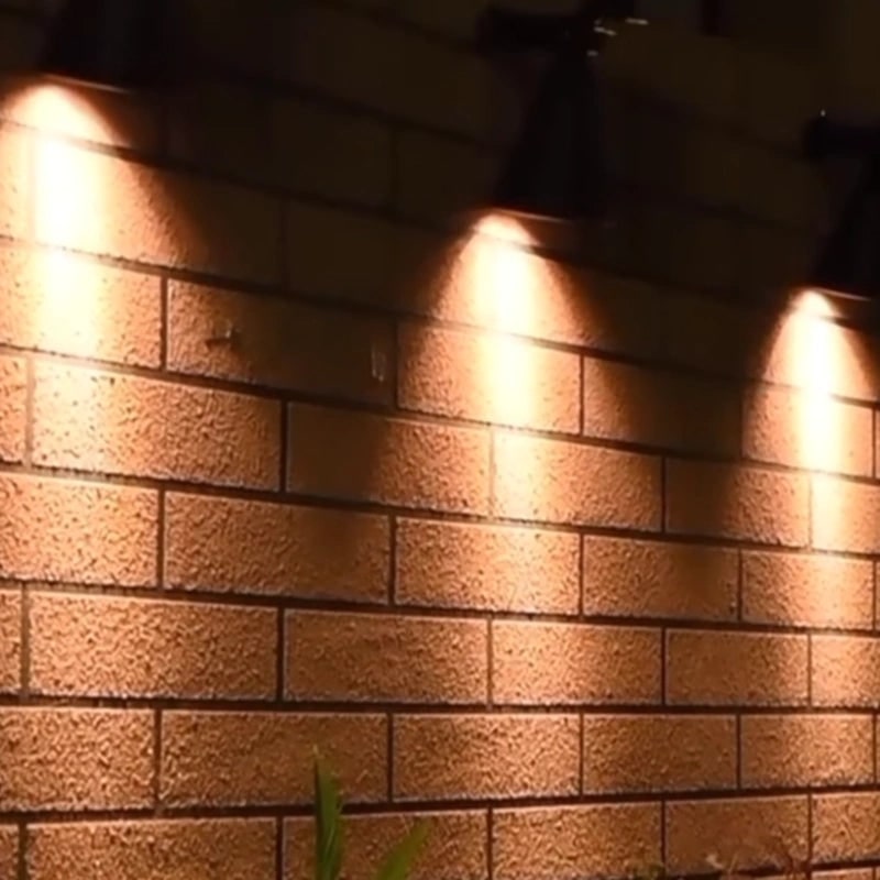 Solar Garden Spotlights in 2, 4 or 10 Packs