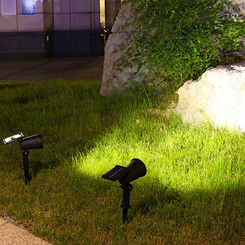 Solar Garden Spotlights in 2, 4 or 10 Packs