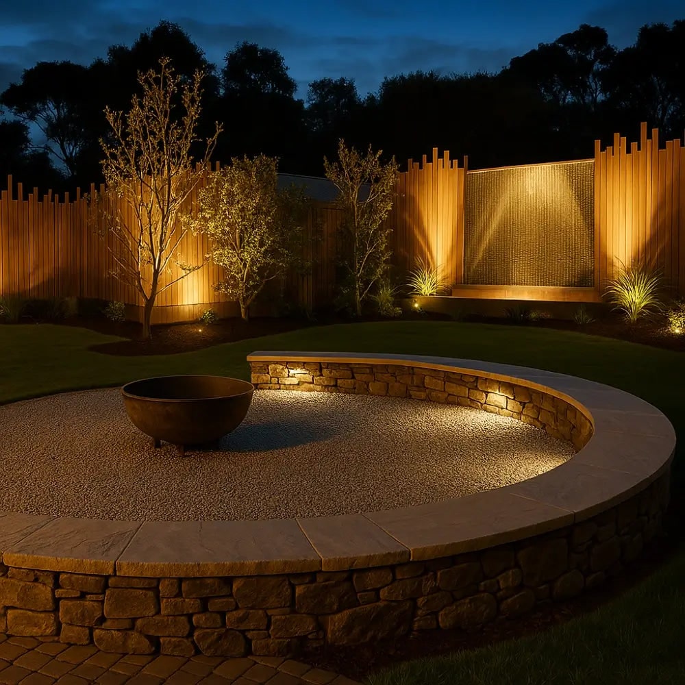 Solar Garden Spotlights in 2, 4 or 10 Packs