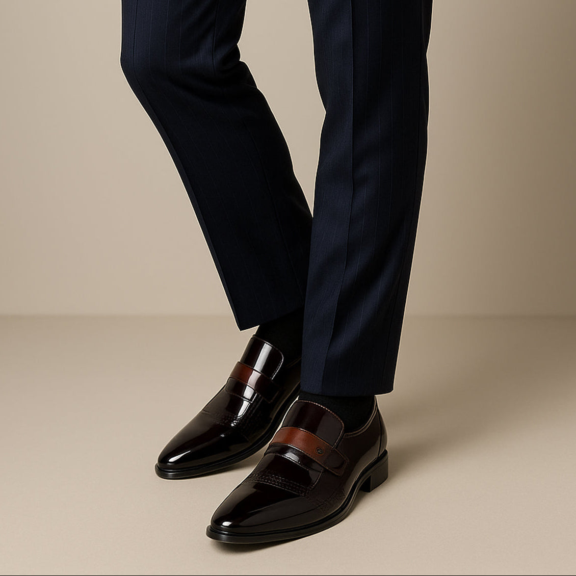 Men’s Patent Leather Loafers