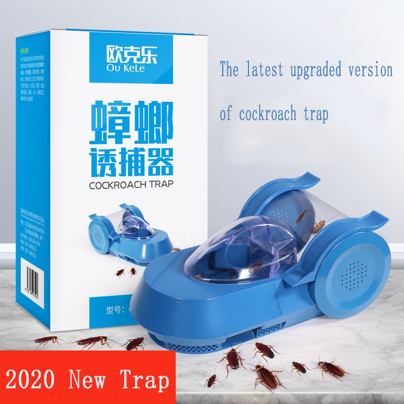 Reusable Non-Sticky Cockroach Trap
