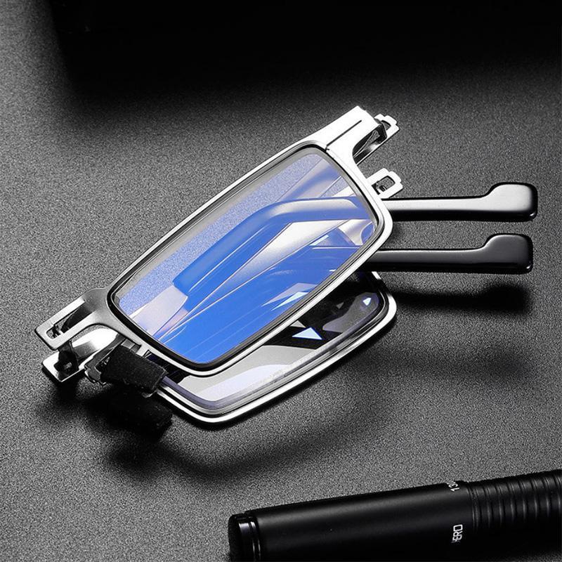Folding Reading Glasses with Blue Light Filtering Lenses