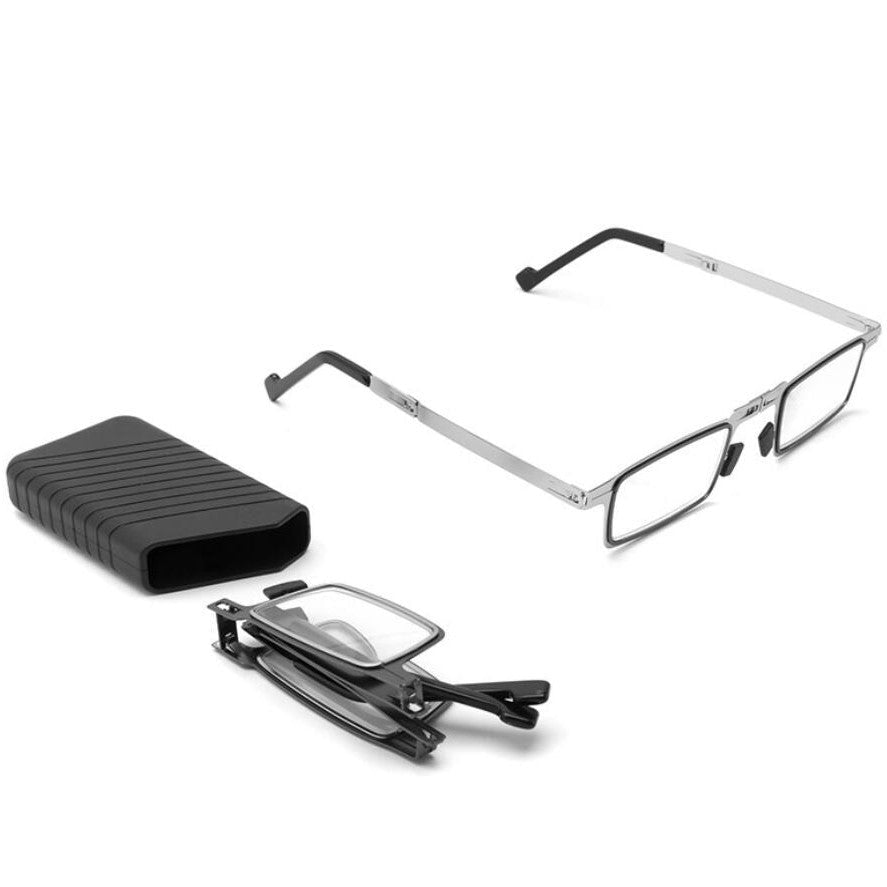 Folding Reading Glasses with Blue Light Filtering Lenses