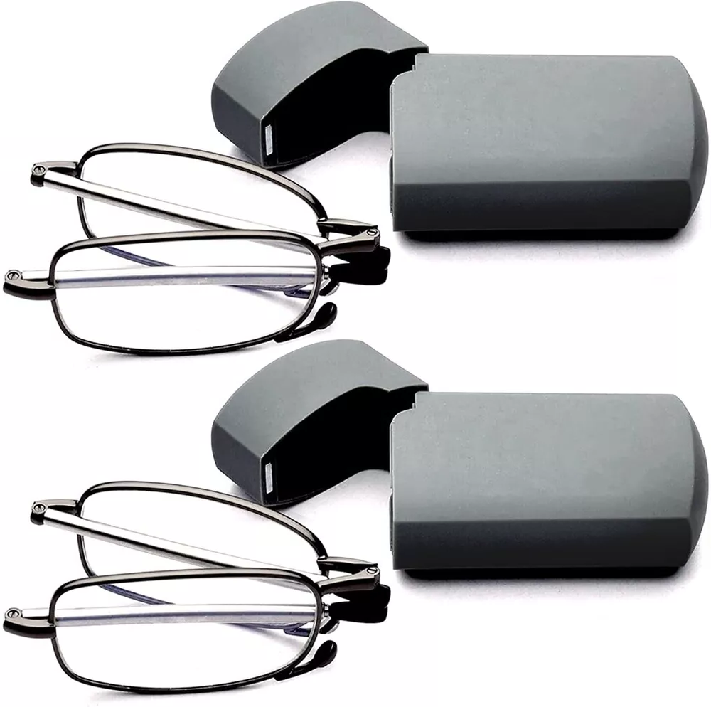 Unisex Folding Reading Glasses with Case