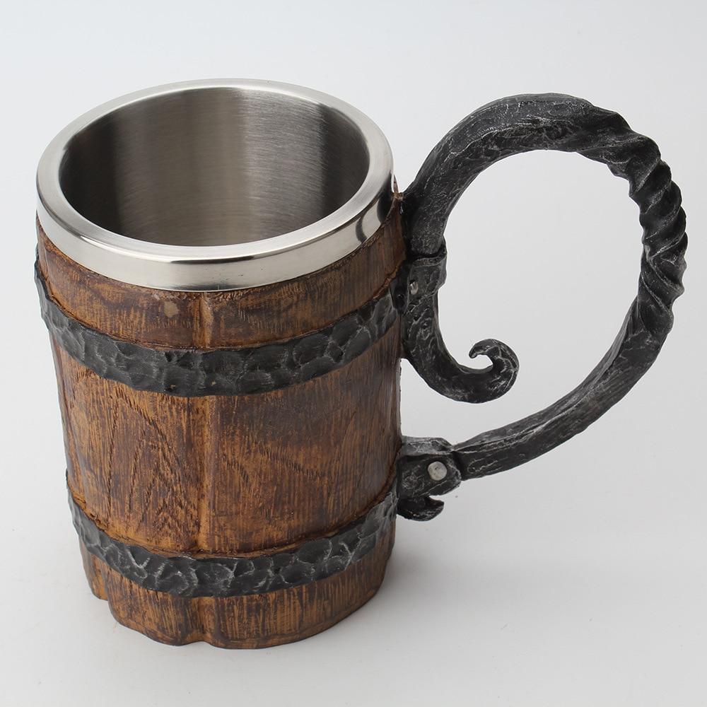 Insulated Nordic-Style Tavern Mug for Hot and Cold Drinks