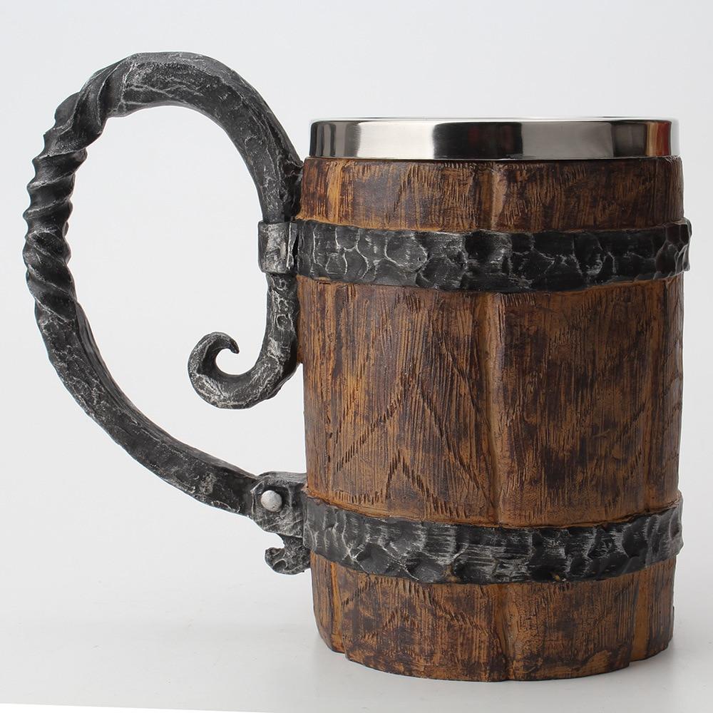 Insulated Nordic-Style Tavern Mug for Hot and Cold Drinks